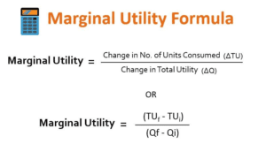 Marginal Utility